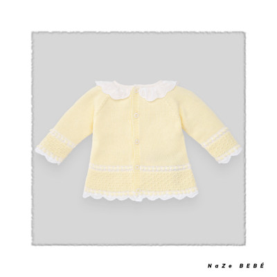 Conjunto polaina bebé niña CIGÜEÑA Paz Rodríguez