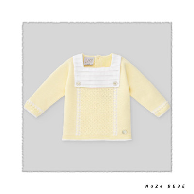 Conjunto polaina bebé niño CIGÜEÑA Paz Rodríguez