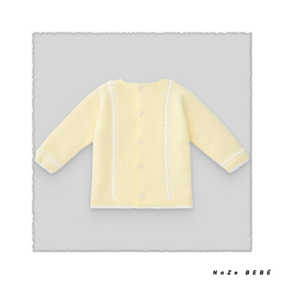 Conjunto polaina bebé niño CIGÚEÑA Paz Rodríguez