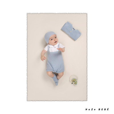 Pelele bebé niño LECER Paz Rodríguez