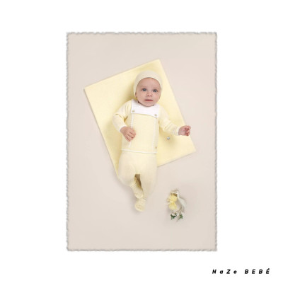 Conjunto polaina bebé niño CIGÜEÑA Paz Rodríguez