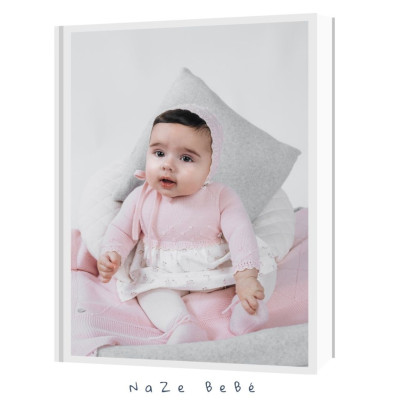 Vestido con braga bebé niña GLACIAR Paz Rodríguez