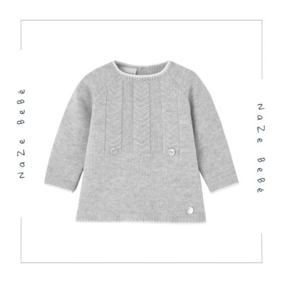 Conjunto polaina bebé niño PULGARCITO Paz Rodríguez