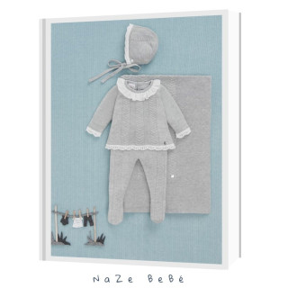 Conjunto polaina bebé niña PULGARCITO Paz Rodríguez