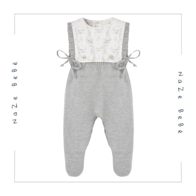 Conjunto pelele enterizo bebé PULGARCITO Paz Rodríguez