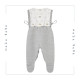 Conjunto pelele enterizo bebé PULGARCITO Paz Rodríguez