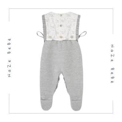 Conjunto pelele enterizo bebé PULGARCITO Paz Rodríguez