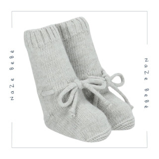 Botitas punto bebé en varios colores. Colección Glace. Marca Martín Aranda. Temporada Invierno 2025.