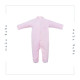 Pijama enterizo tundosado para bebé en tres colores. Colección Estrellas. Marca Cambrass. Temporada Invierno