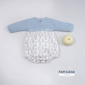 Pelele corto bebé niño BUNNY LOVE Pangasa Baby