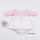 Vestido con braga bebé niña BUNNY LOVE Pangasa Baby