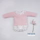Conjunto braguita BUNNY LOVE Pangasa Baby