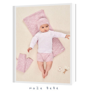 Conjunto de polaina sin pie para bebé en dos colores. Colección Masia. Marca Paz Rodríguez. Nueva Colección.