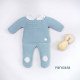 Conjunto polaina bebé niño ZAFIRO Pangasa Baby.