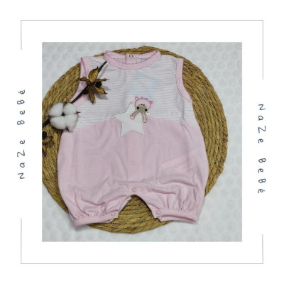 Pijama corto bebé VAQUITA Sardón