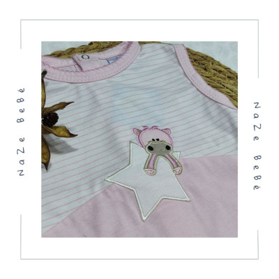 Pijama corto bebé VAQUITA Sardón