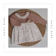 Vestido bebé niña SNOW TWILL Mac Ilusión