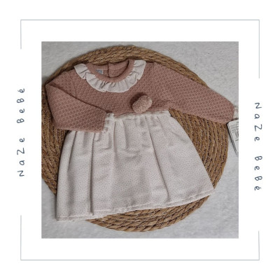 Vestido bebé niña SNOW TWILL Mac Ilusión