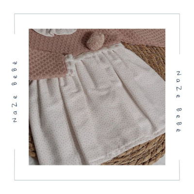 Vestido bebé niña SNOW TWILL Mac Ilusión