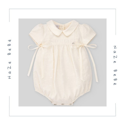 Pelele bautizo bebé niño ESENCIAL Paz Rodríguez