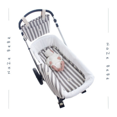 Pack bajera capazo y muselina bebés RAYA Uzturre