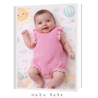 Pelele bebé niña ARCOIRIS Paz Rodríguez