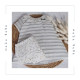 Vestido bebé niña RAYAS Coco Acqua