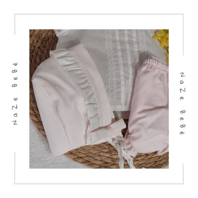 Conjunto braguita bebé niña PIQUÉ Coco Acqua
