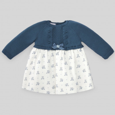 Vestido con braga bebé niña TEDDY Paz Rodríguez
