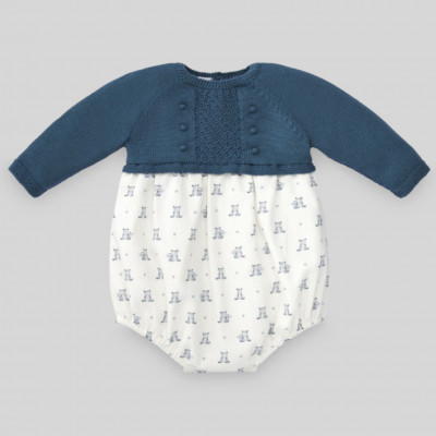 Pelele bebé niño TEDDY Paz Rodríguez