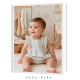 Vestido con braga bebé niña ALELI Paz Rodríguez