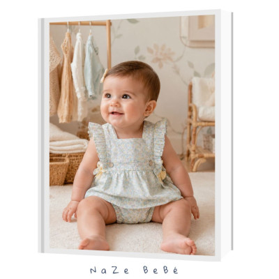 Vestido con braga bebé niña ALELI Paz Rodríguez