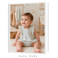 Vestido con braga bebé niña ALELI Paz Rodríguez