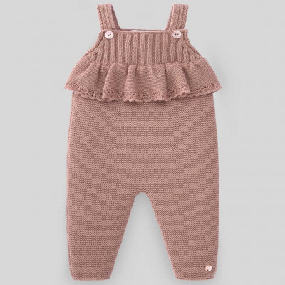 Conjunto peto bebé niña CASTILLO Paz Rodríguez