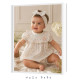Vestido con braga bebé niña TOLOUSE Martín Aranda