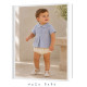 Conjunto pantalón bebé niño Coco Acqua