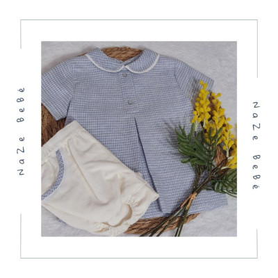 Conjunto pantalón bebé niño Coco Acqua