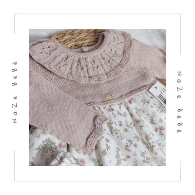 Vestido con braga bebé niña FLEUR Martín Aranda