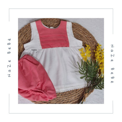 Conjunto braguita bebé niña Babidu