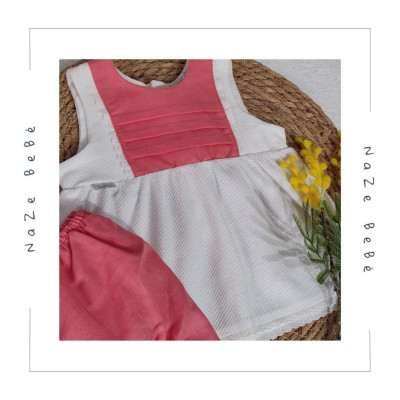 Conjunto braguita bebé niña Babidu