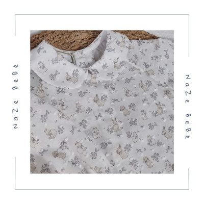 Conjunto pantalón corto bebé niño VAL Paz Rodríguez