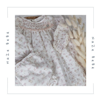 Vestido con braga bebé niña VAL Paz Rodríguez