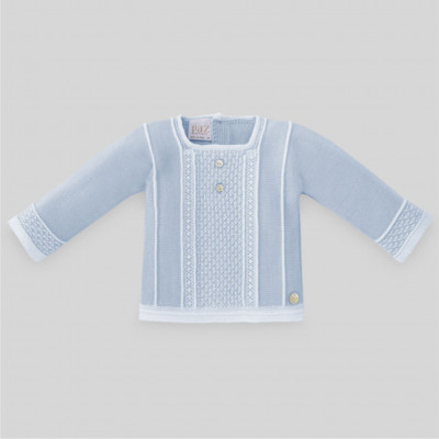 Conjunto polaina bebé niño DULZURA Paz Rodríguez.