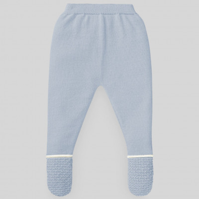 Conjunto polaina bebé niño DULZURA Paz Rodríguez.