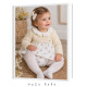 Vestido con braga bebé niña MEL Paz Rodríguez