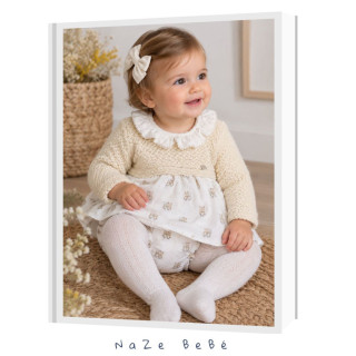 Vestido con braga bebé niña MEL Paz Rodríguez
