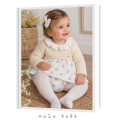 Vestido con braga bebé niña MEL Paz Rodríguez