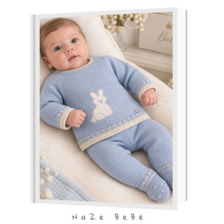 Conjunto polaina bebé niño VAL Paz Rodríguez