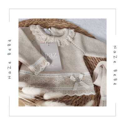 Conjunto polaina bebé LUA Paz Rodríguez