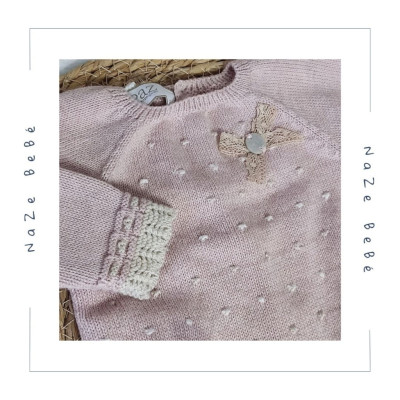 Conjunto polaina bebé niña VAL Paz Rodríguez